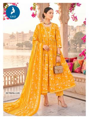Kaya octavia-3 anarkali wholesale printed kurti catolog